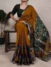 Viranshi By Ynf7048 Polyester Viscose With Kalamkari Print Saree Online Wholesale